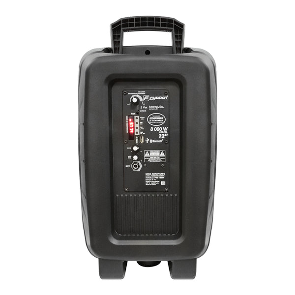Fussion PBS-12006 Bafle amplificado 12" 8 000W P.M.P.O Ventas relámpago