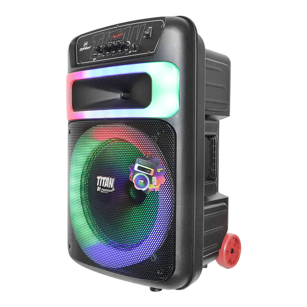 Fussion PBS-12015 Bafle Amplificado TITAN 12" 40 000W P.M.P.O Descuento
