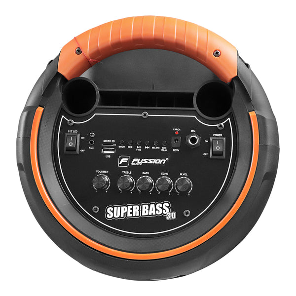 Fussion PBS-8X3004 BAFLE AMPLIFICADO SUPER BASS 3X8" 40 000W P.M.P.O Oferta especial