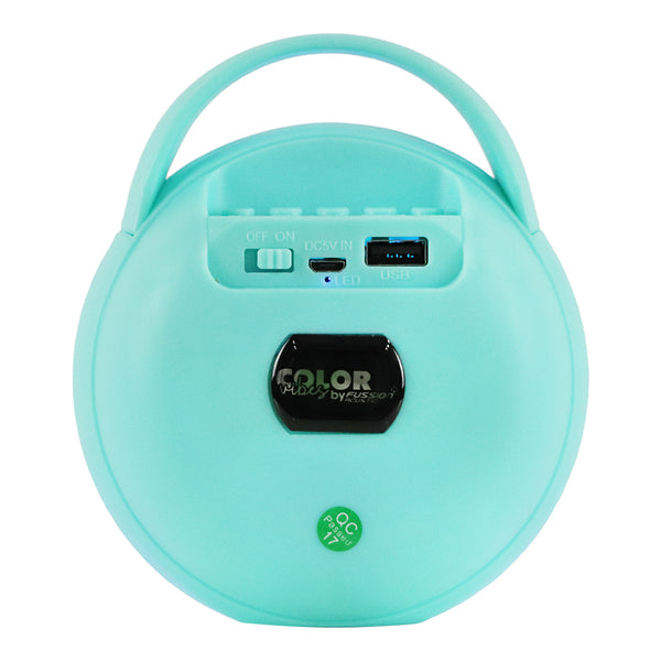 Fussion ISP-2006 Bocina Portátil de 2" con 5000W P.M.P.O COLOR VIBES ÚLTIMAS EDICIONES