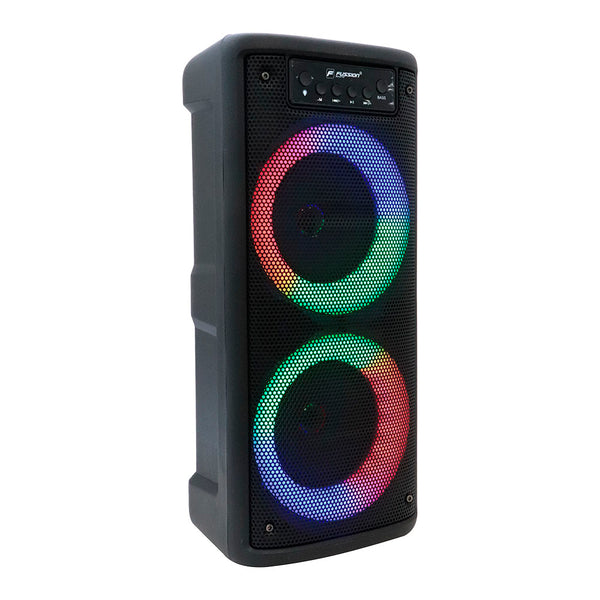 Fussion ISP-24007 Bocina portátil 2X4" 2000W P.M.P.O Liquidación