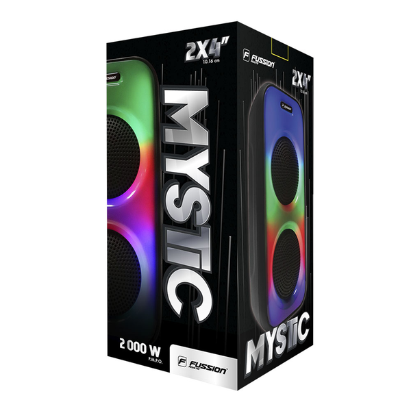 Fussion ISP-24006 Mystic bocina portátil 2x4" 2 000 W Tienda de fábrica