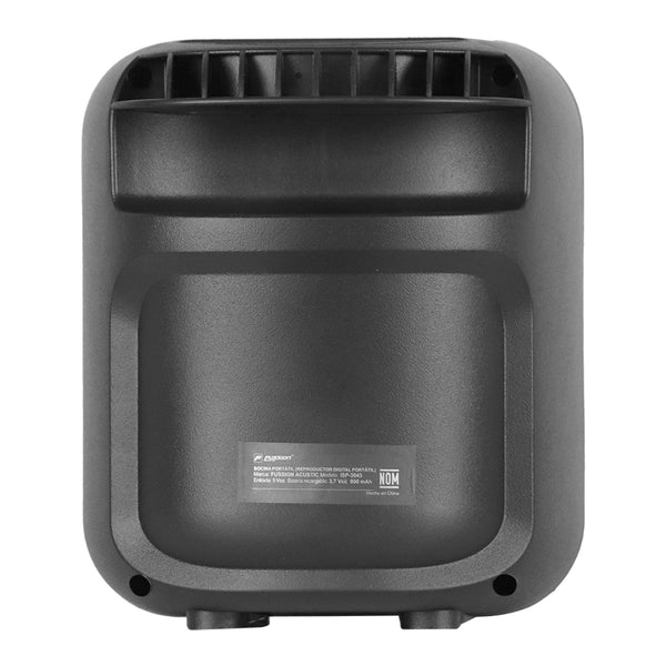 Fussion ISP-3043 LIGHT CUBE BOCINA PORTÁTIL 3" 5 000W P.M.P.O Ofertas de temporada