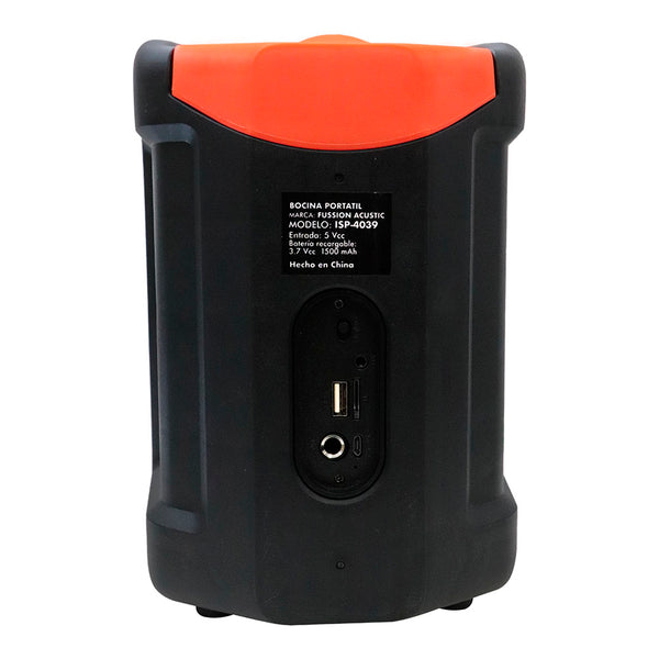 Fussion ISP-4039 Cosmos Bocina portátil 4" En oferta