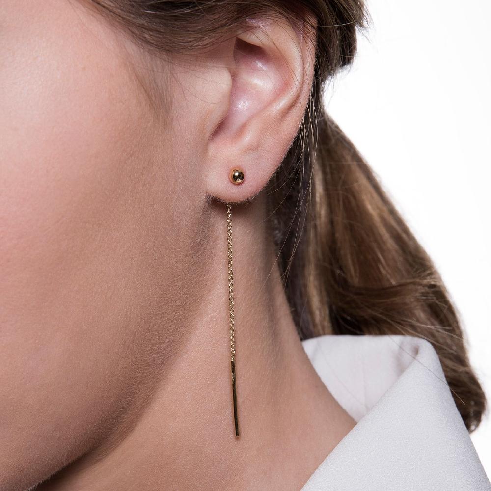 ﻿Gold&roses PENDIENTES BALANCE SUNRISE EVEN Rebajas online