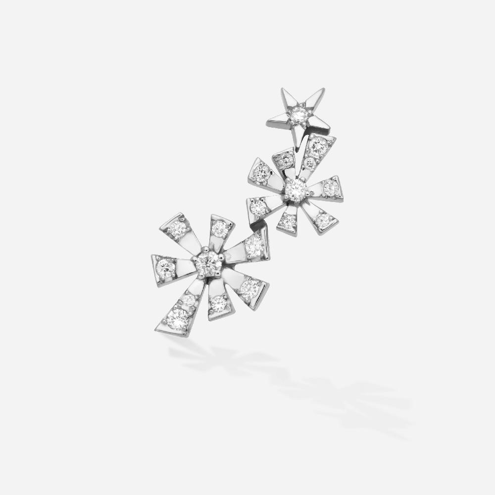 Gold&roses Pendiente Luzia 2 Stars