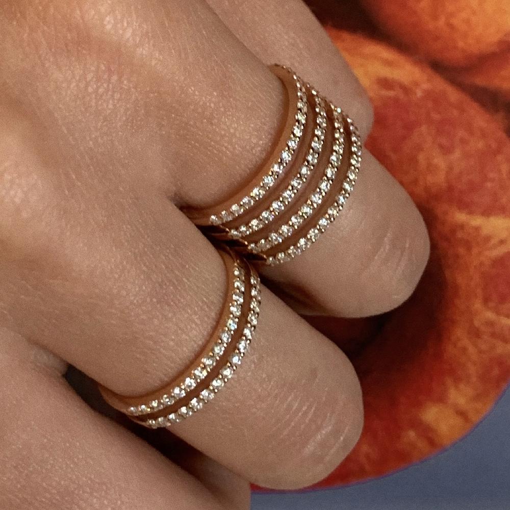 Gold&roses ANILLO 4 HALF BAND L Devoluciones gratuitas