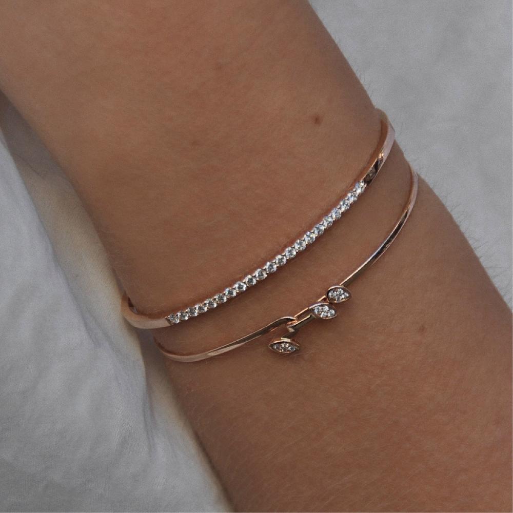 Gold&roses Pulsera rígida Marquise&Co Descuento por venta flash