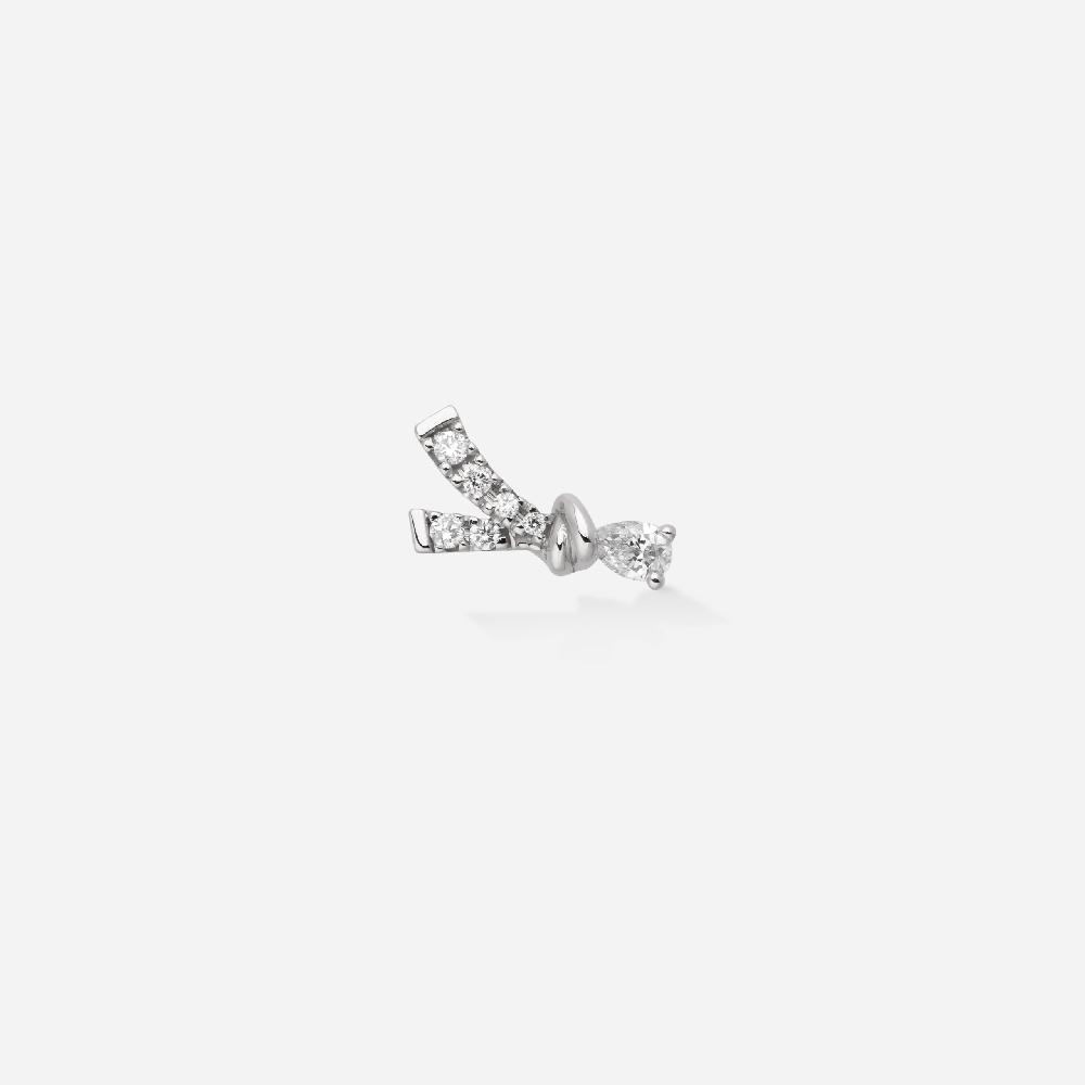 Gold&roses Pendiente Knot Lady B