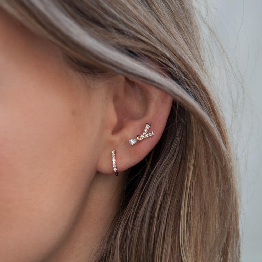 Gold&roses Pendientes Knot Lady B Outlet
