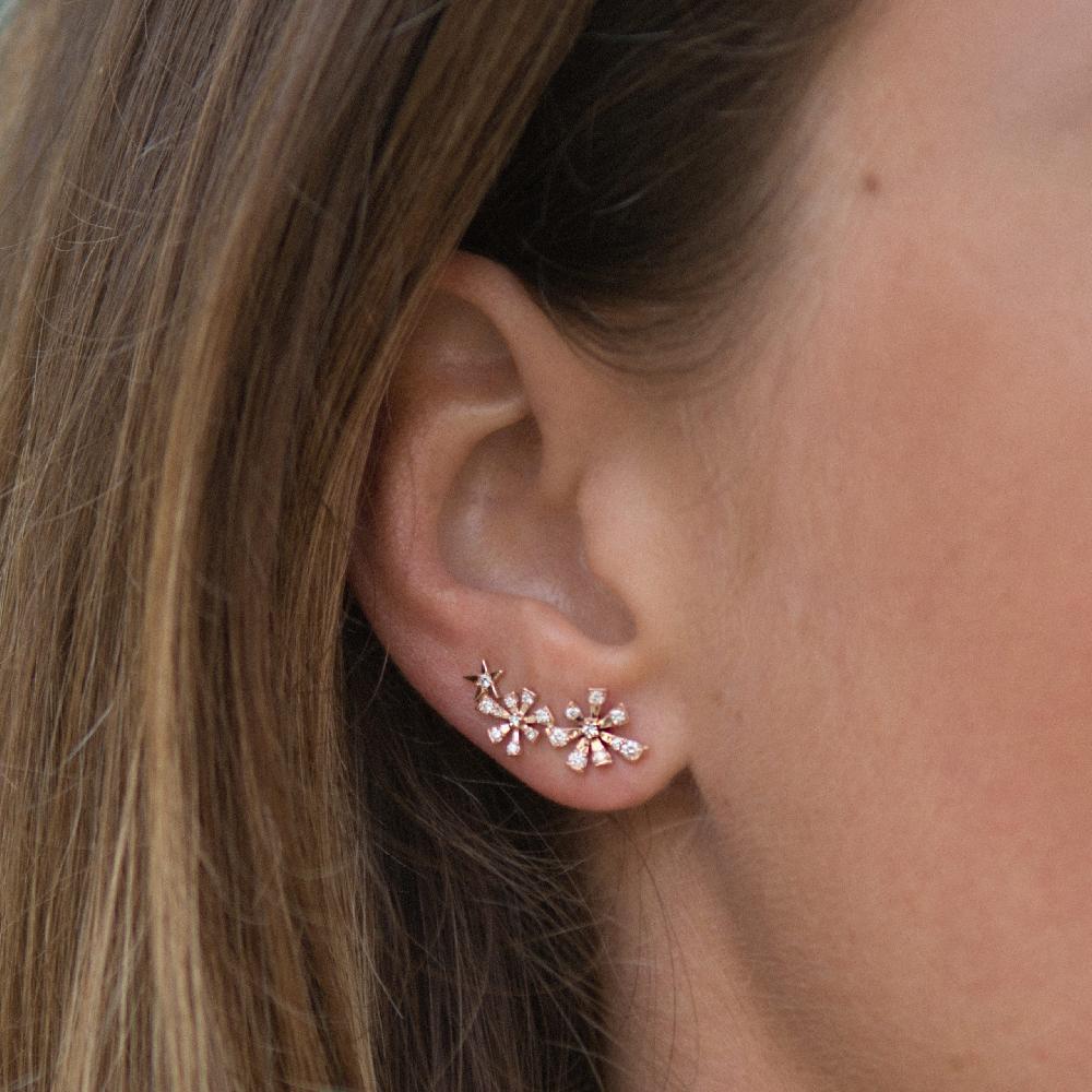 Gold&roses Pendientes Luzia 2 Stars Rebajas top