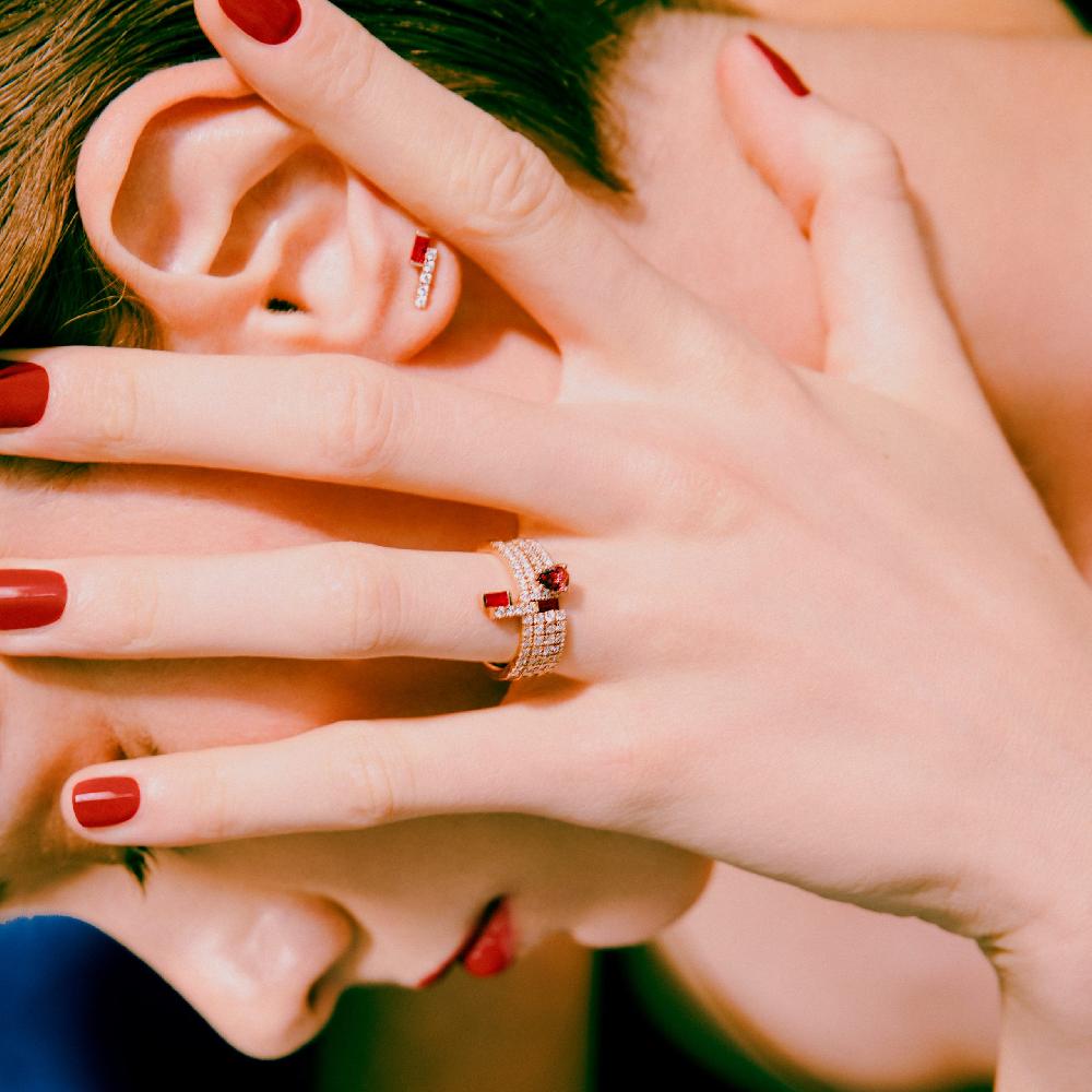 Gold&roses Anillo H I am Red COMPRAR AHORA