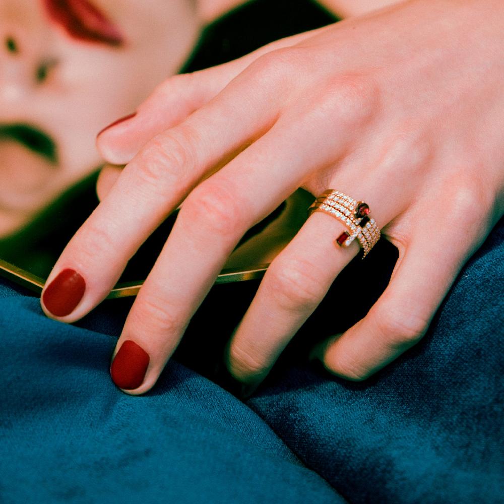 Gold&roses Anillo Bande I am Red ÚLTIMAS EDICIONES