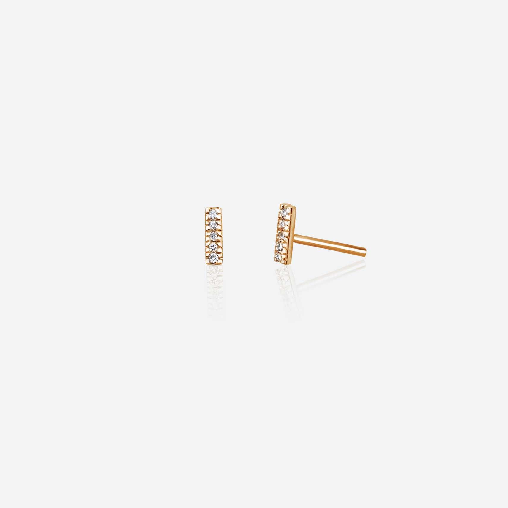 Gold&roses PENDIENTES LINE