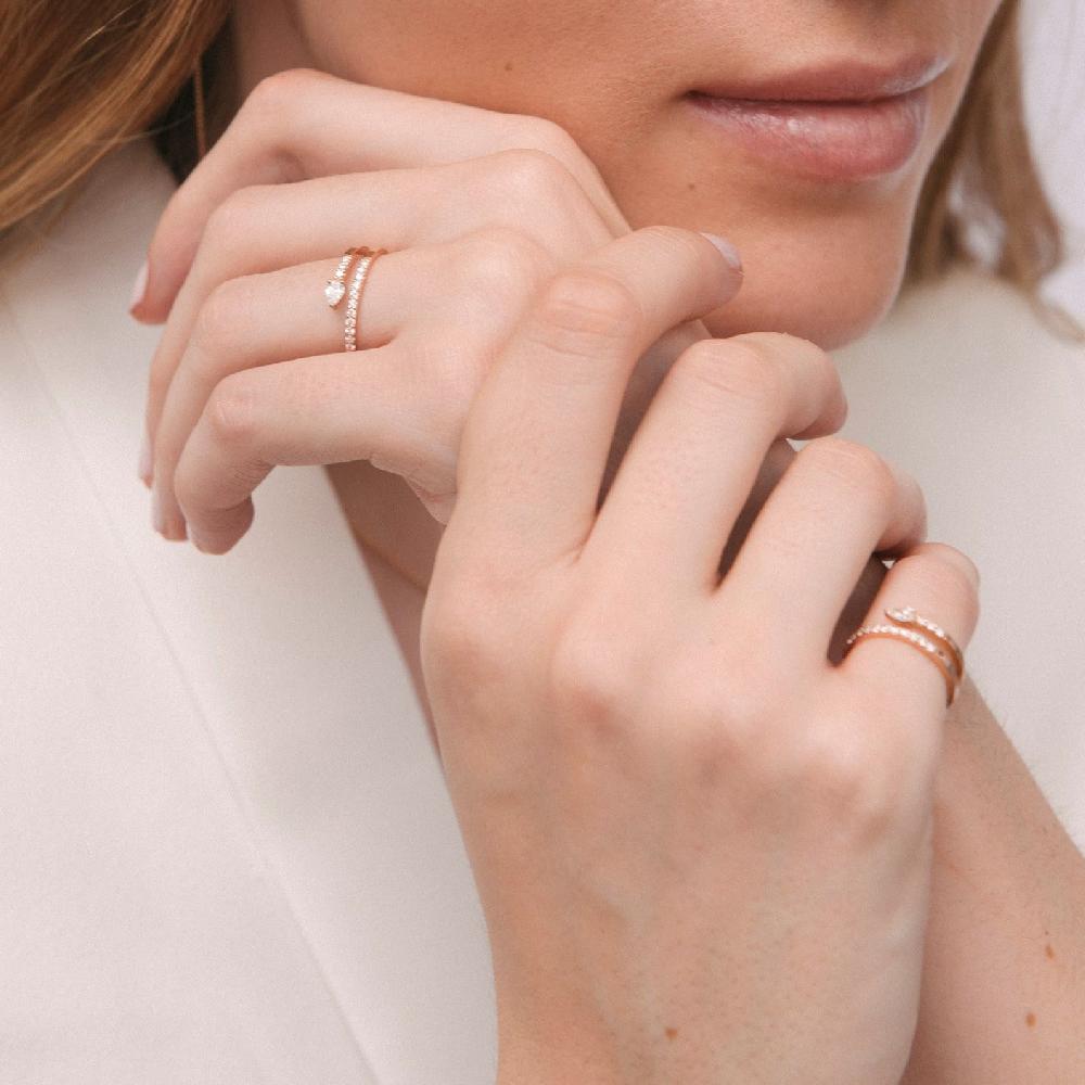 Gold&roses ANILLO SATÉLITE DE SAUDADE Grandes ahorros