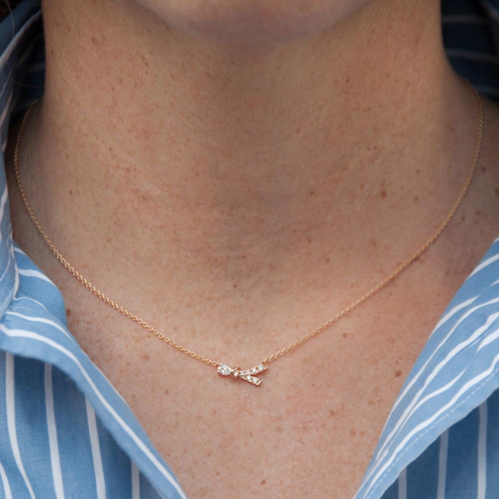 Gold&roses Collar Knot Lady B Descuento