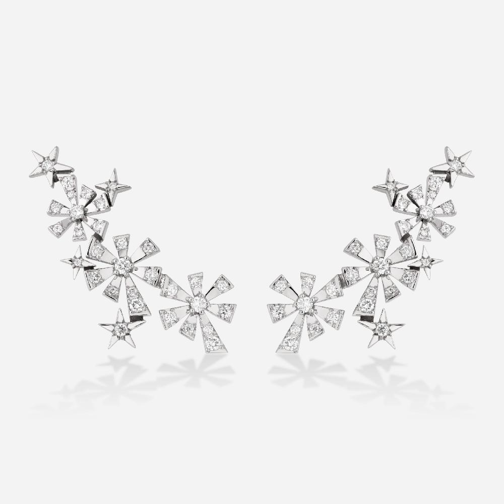 Gold&roses Pendientes Luzia 3 Stars
