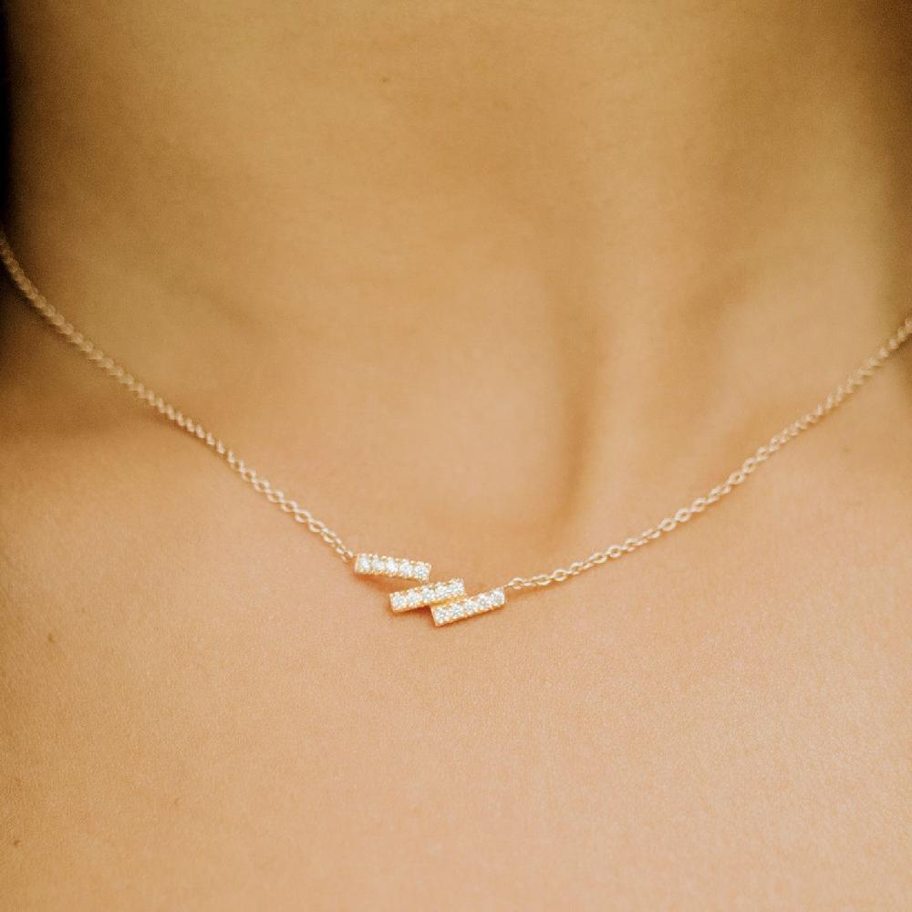 Gold&roses COLLAR SKYLINE Solo hoy