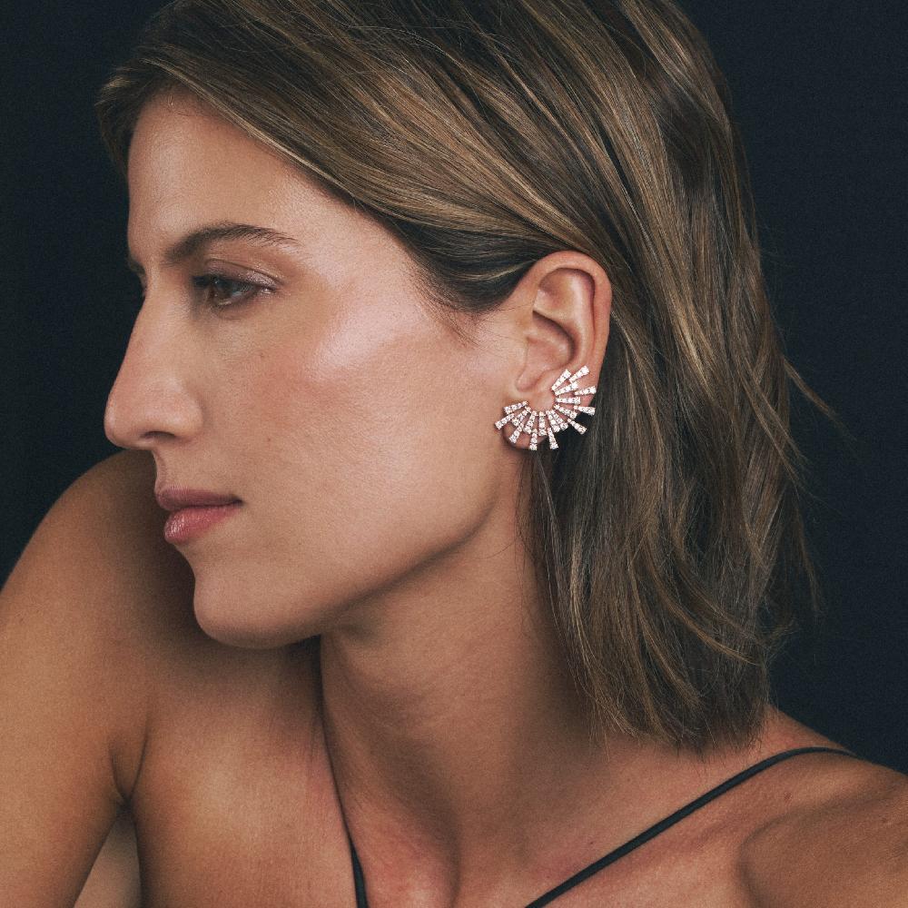Gold&roses Pendientes Smoky Club L Oferta especial