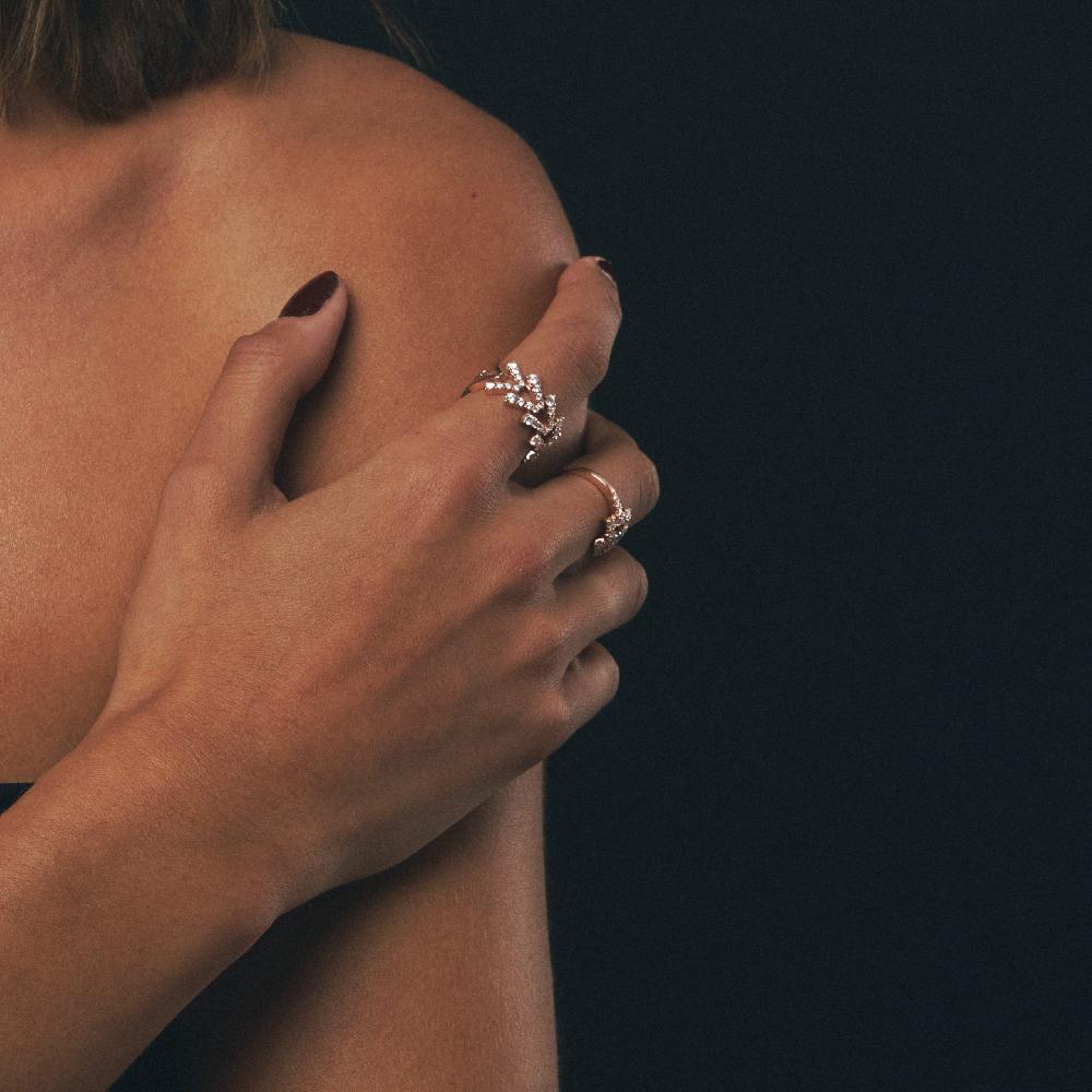 Gold&roses Anillo Smoky Club Espiga Descuentos del mes