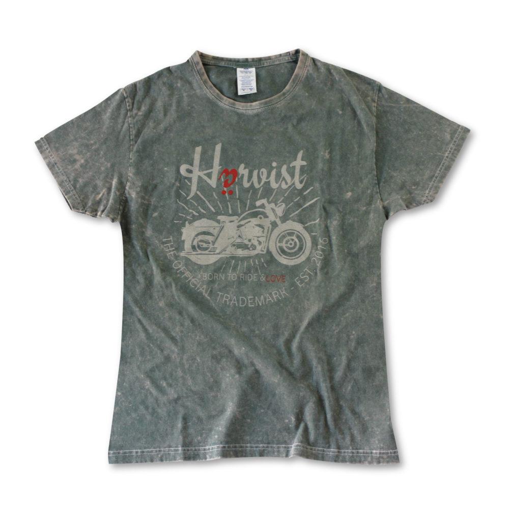 ﻿Härvist Camiseta Teñida Verde Moto