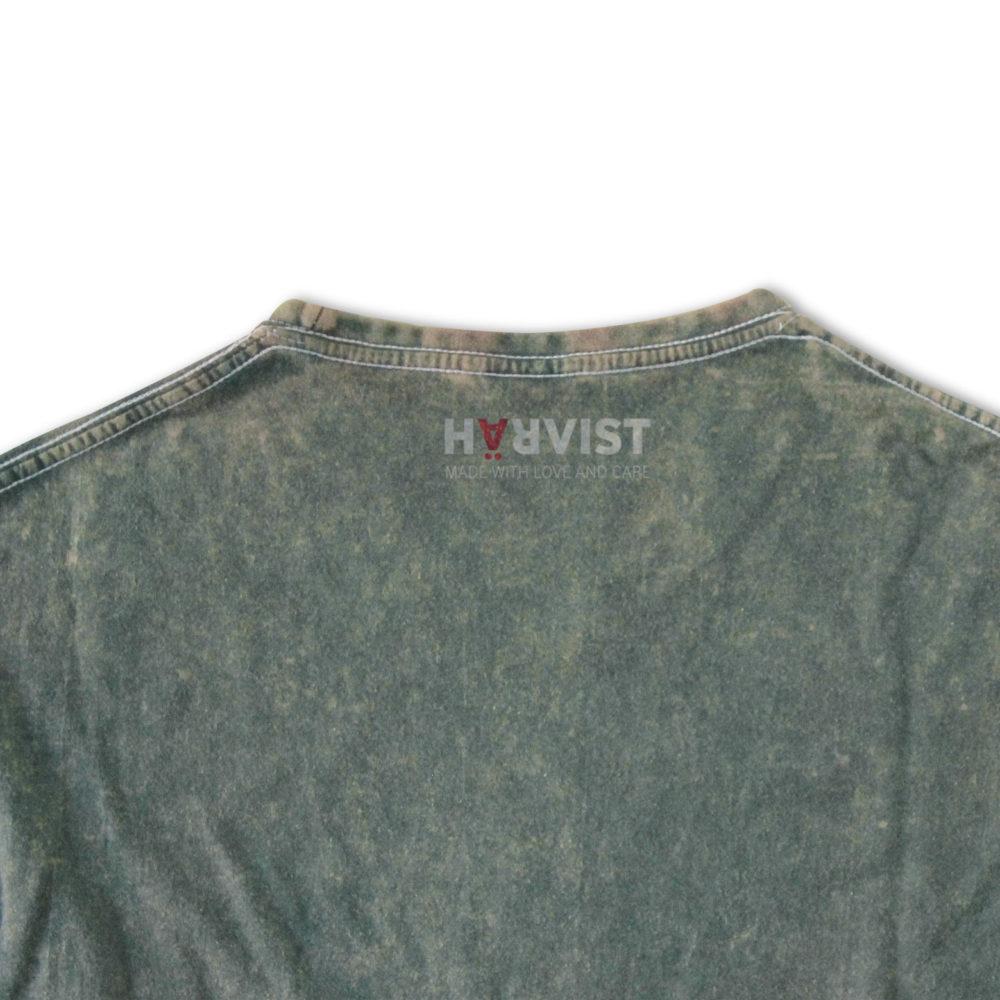 ﻿Härvist Camiseta Teñida Verde Moto Rebajas online