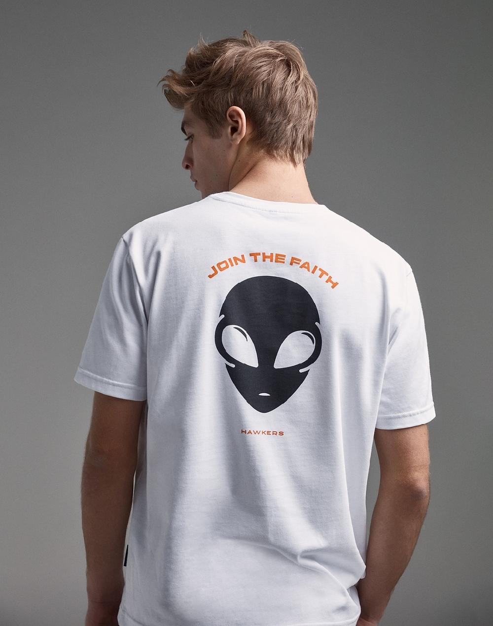 Hawkers ATH T-SHIRT WHITE Mejor oferta