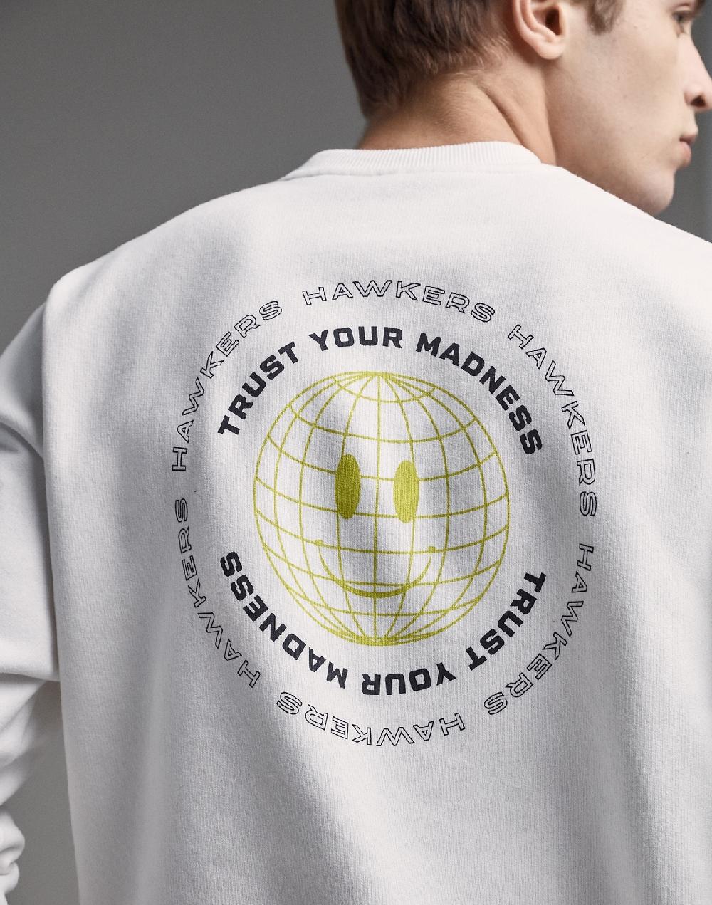 Hawkers SVO SWEATSHIRT WHITE Envío gratis