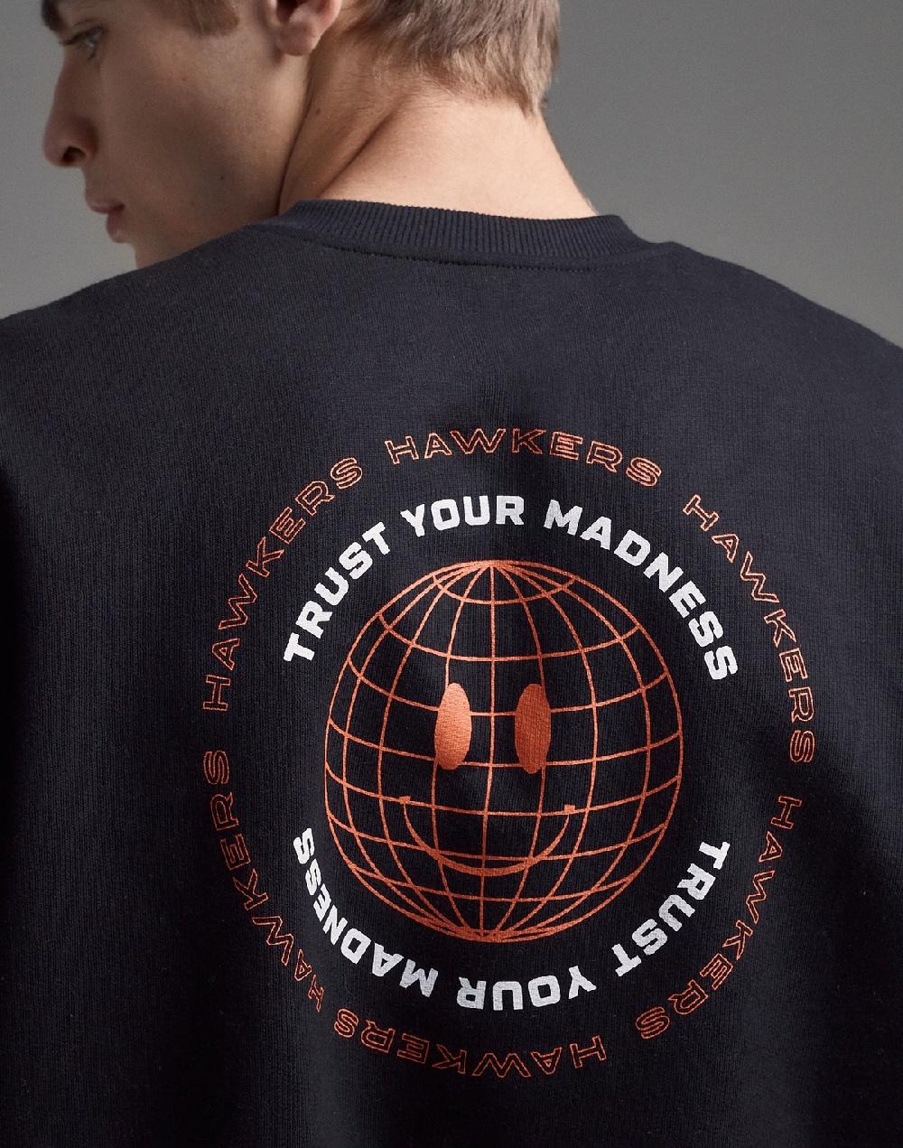 Hawkers SVO SWEATSHIRT BLACK Envío gratis