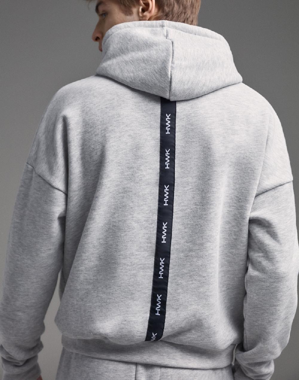 Hawkers JFK HOODIE GREY Solo hoy