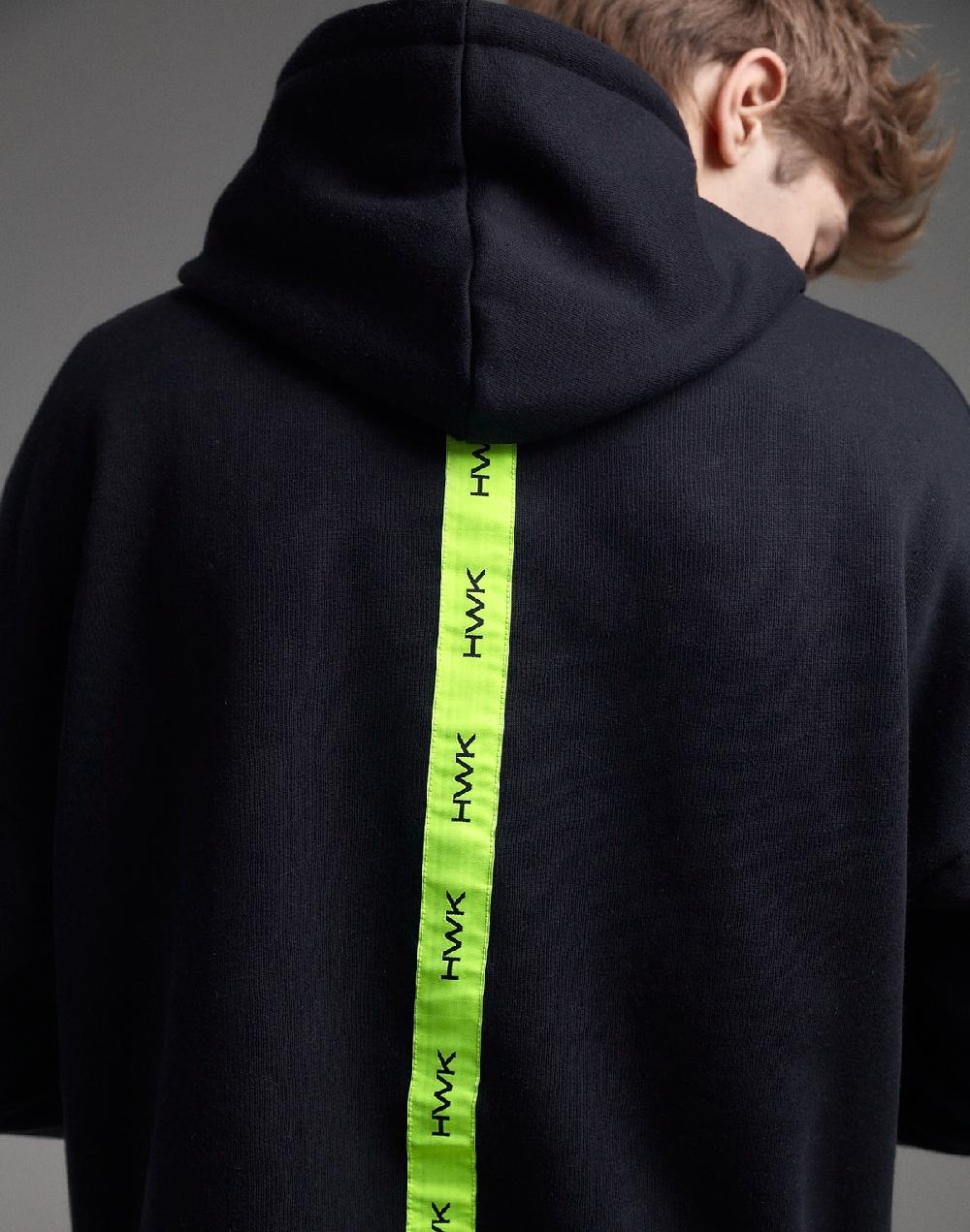 Hawkers JFK HOODIE BLACK Promoción trimestral