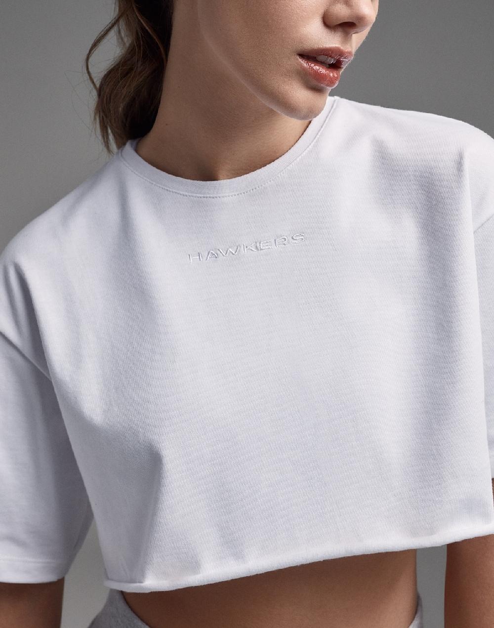 Hawkers DXB CROP TOP WHITE Último día