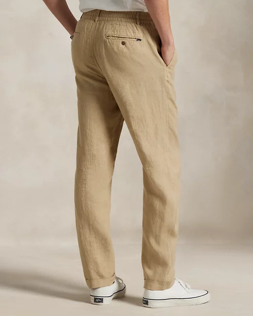 lauren ralph lauren Pantalón de lino Slim Tapered Fit para hombre | Ralph Lauren® ES Envío gratis