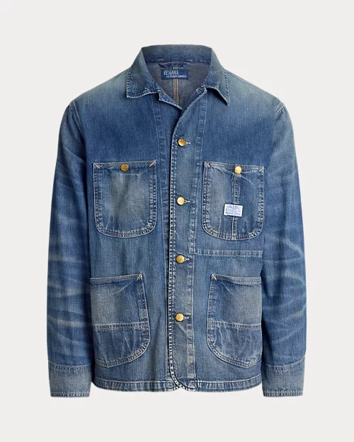lauren ralph lauren Chaqueta funcional vaquera para hombre | Ralph Lauren® ES ÚLTIMAS EDICIONES