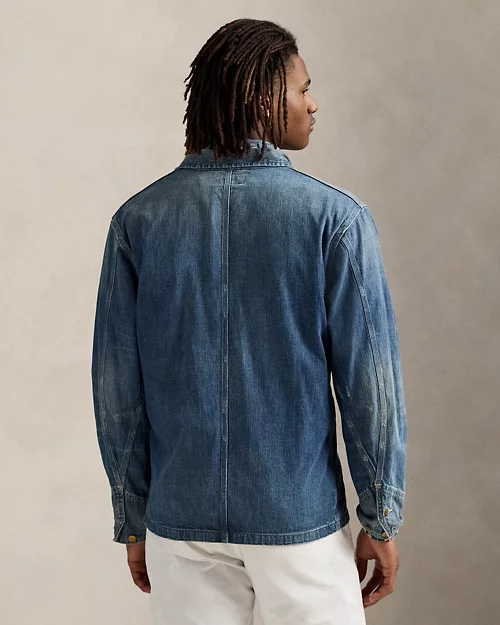 lauren ralph lauren Chaqueta funcional vaquera para hombre | Ralph Lauren® ES ÚLTIMAS EDICIONES