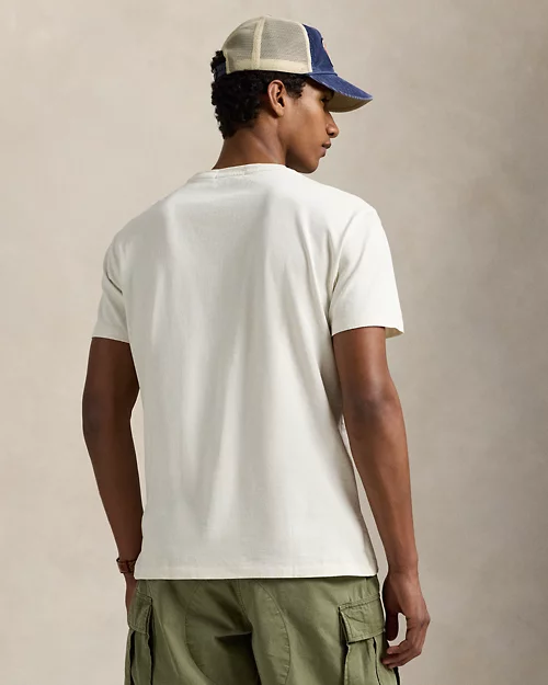 lauren ralph lauren Camiseta de punto Classic Fit estampada para hombre | Ralph Lauren® ES Precio de fábrica