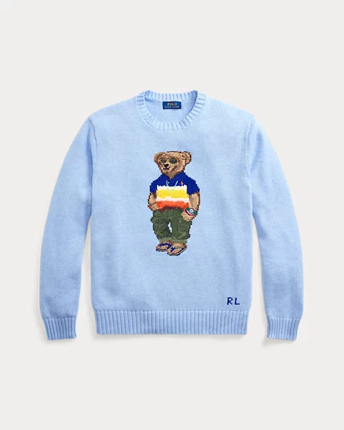 lauren ralph lauren Jersey de algodón con Polo Bear para hombre | Ralph Lauren® ES Solo hoy