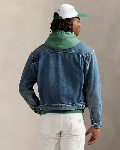 lauren ralph lauren Chaqueta trucker de denim para hombre | Ralph Lauren® ES Solo queda un día