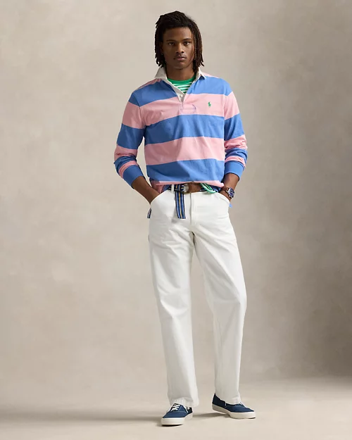 lauren ralph lauren Camiseta de rugby icónica para hombre | Ralph Lauren® ES Envío internacional gratuito