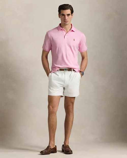 lauren ralph lauren Polo Custom Slim Fit de algodón suave para hombre | Ralph Lauren® ES Tienda de fábrica