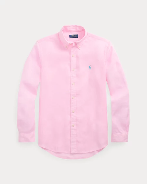 lauren ralph lauren Camisa de lino Custom Fit para hombre | Ralph Lauren® ES Ahorra y exporta