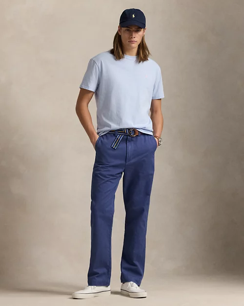 lauren ralph lauren Camiseta de punto Custom Slim Fit para hombre | Ralph Lauren® ES Libre de impuestos