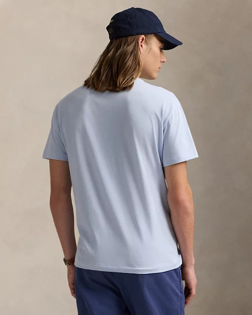 lauren ralph lauren Camiseta de punto Custom Slim Fit para hombre | Ralph Lauren® ES Libre de impuestos