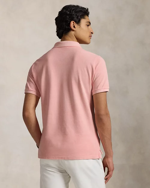 lauren ralph lauren Polo de piqué teñido Custom Slim Fit para hombre | Ralph Lauren® ES Última moda