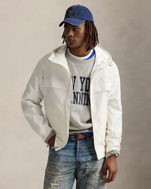 lauren ralph lauren Chaqueta con capucha y cremallera para hombre | Ralph Lauren® ES
