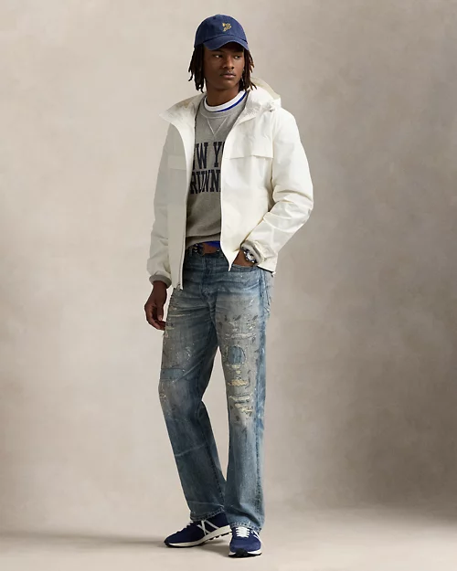 lauren ralph lauren Chaqueta con capucha y cremallera para hombre | Ralph Lauren® ES Rebajas de fin de temporada