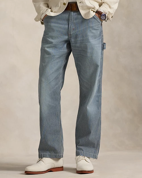 lauren ralph lauren Pantalón Dungaree Fit con rayas para hombre | Ralph Lauren® ES Outlet