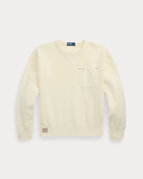 lauren ralph lauren Sudadera de felpa vintage con bolsillo para hombre | Ralph Lauren® ES Rebajas