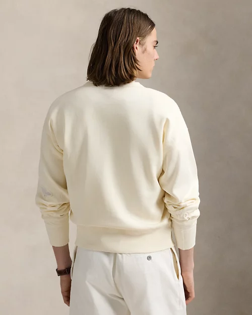 lauren ralph lauren Sudadera de felpa vintage con bolsillo para hombre | Ralph Lauren® ES Rebajas