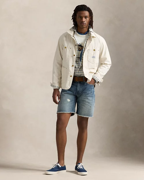 lauren ralph lauren Pantalón corto de denim Classic Fit para hombre | Ralph Lauren® ES